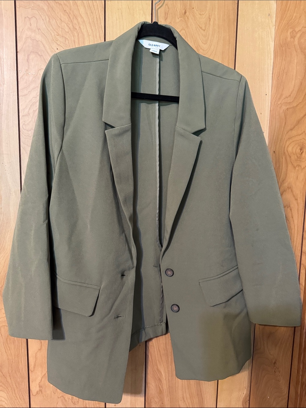 Old Navy Olive Green Women's Blazer Jacket